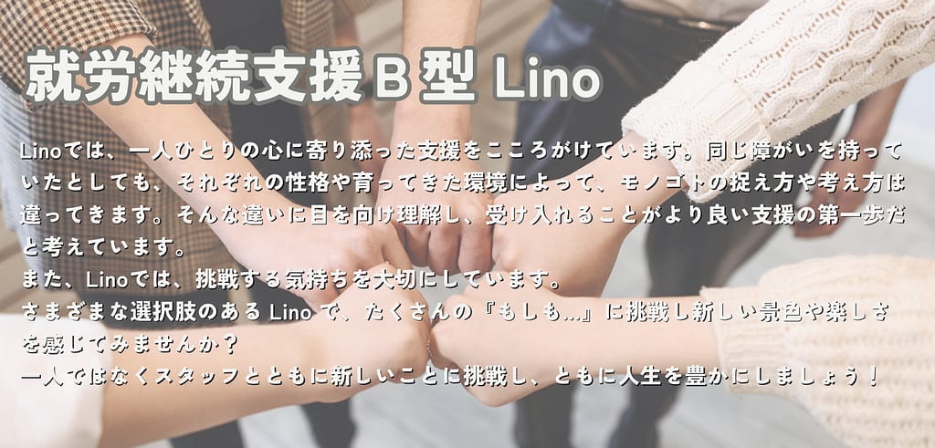 Linoを選ぶ理由